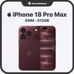 Apple iPhone 18 Pro Max 512GB, esim