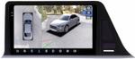 Магнитола для Toyota C-HR 2018-2022 (левый руль, взамен 230х130мм) - FarCar BX9-360-9549LF2 монитор 9.5" 2K QLED на Android 13, Быстрая, CarPlay, 4G SIM-слот, 4 камеры в комплекте