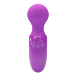 Фиолетовый мини-вибратор с шаровидной головкой Baile Pretty Love Mini Stick BI-014998-1