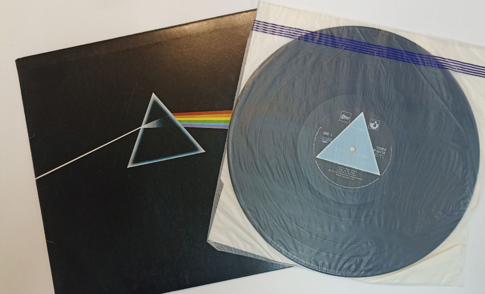 Винтажная виниловая пластинка LP Pink Floyd The Dark Side Of The Moon (Japan 1973) 1 Press (No obi, no poster, no sticker)