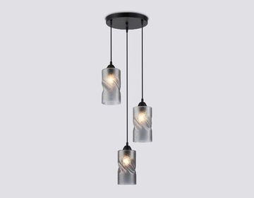 Подвесной светильник 3*E27 TR3414 черный Traditional Loft Ambrella