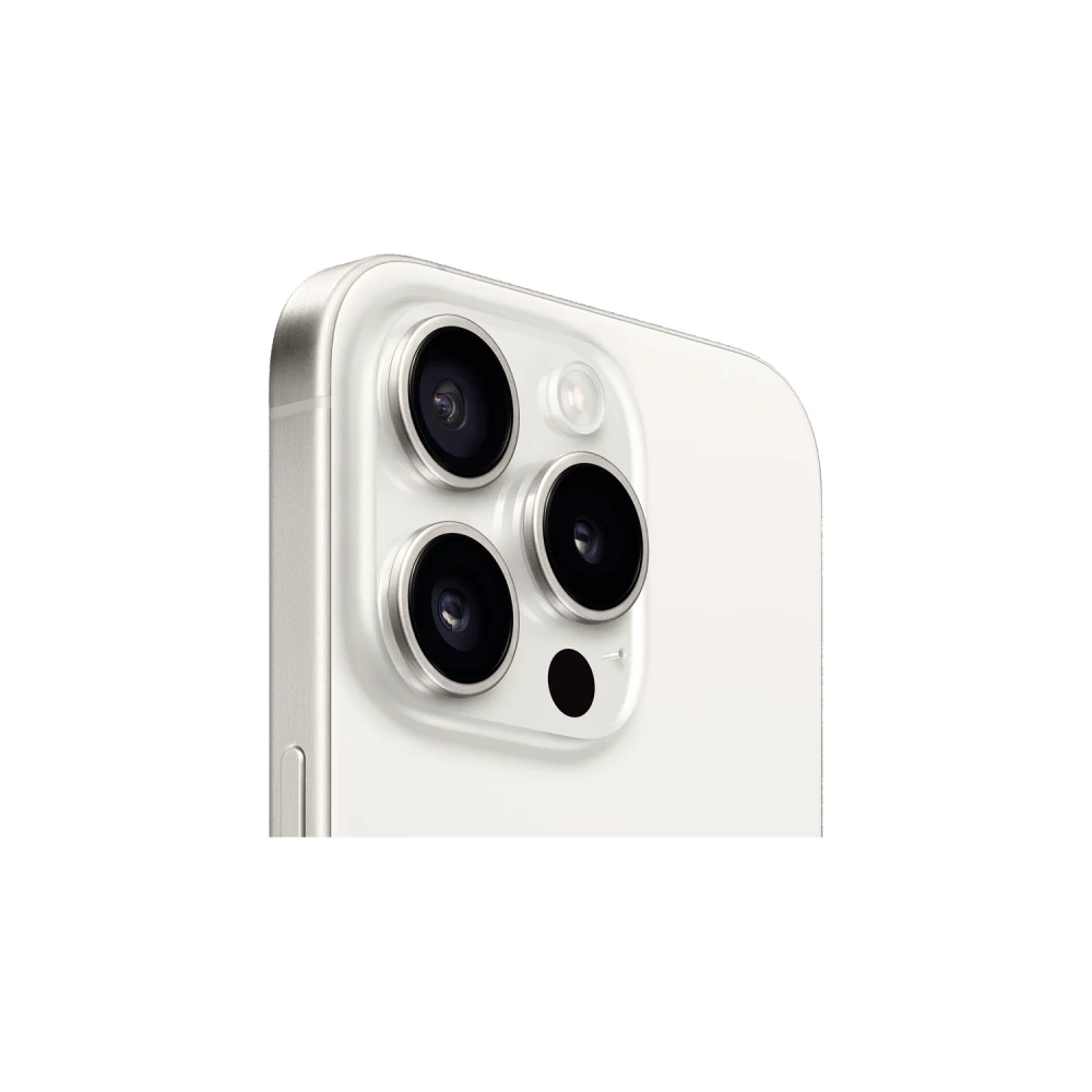 Смартфон Apple iPhone 15 Pro 256GB Dual Sim, White Titanium (Белый)