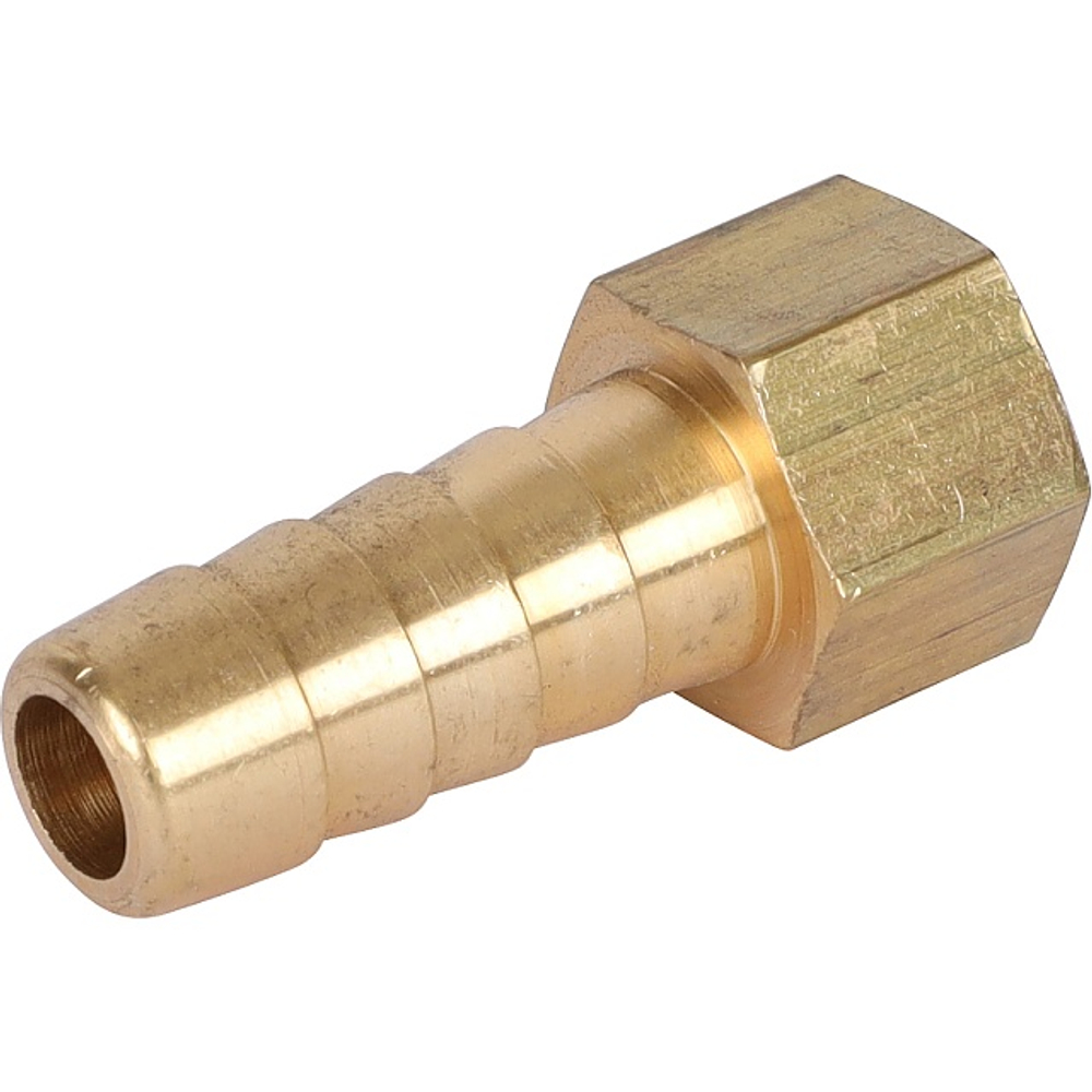 Штуцер с внутренней резьбой STOUT SFT 0036 - 1/8" x 10 мм (латунь без покрытия)