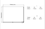 Душевой уголок Vincea Слим 8мм (Slim 8mm) VSR-4SLP9012CLG, 1200*900, брашированное золото, стекло прозрачное