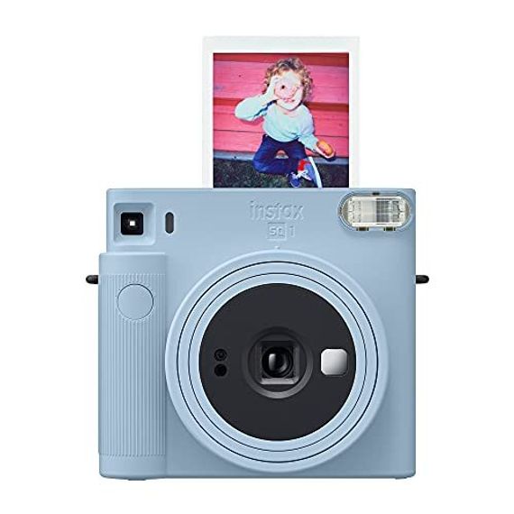 Fotoaparat \ Фотоаппарат моментальной печати Fujifilm Instax SQUARE SQ1, голубой Instax SQUARE SQ1, голубой