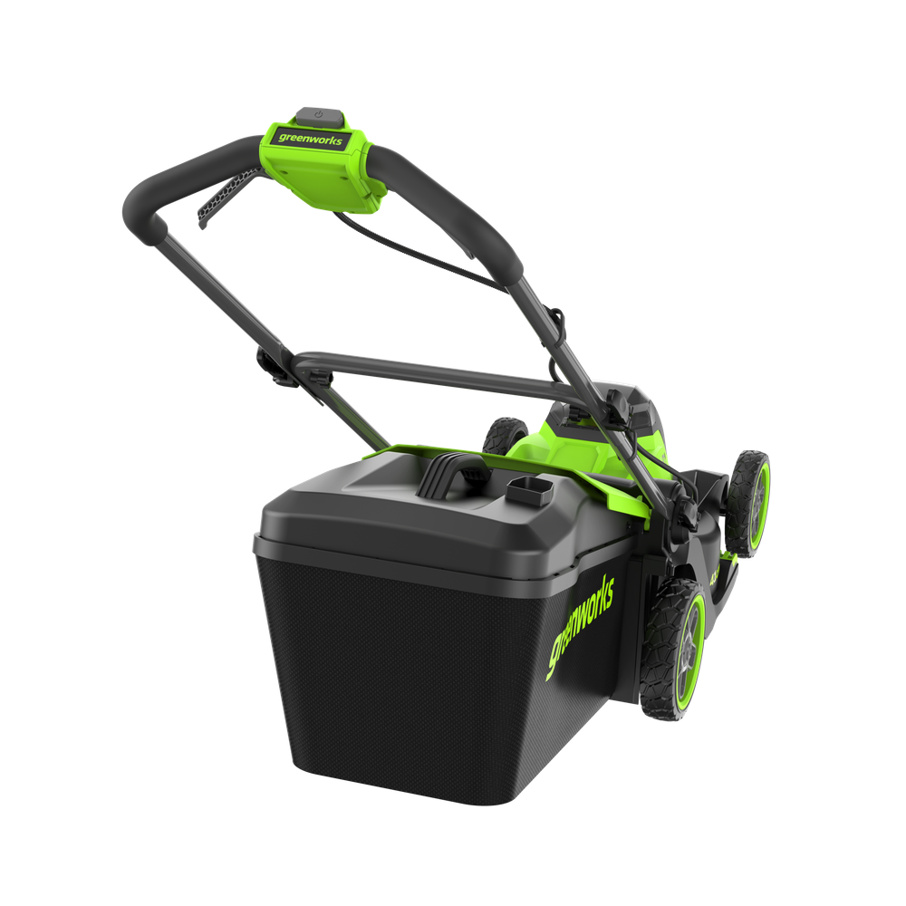 Газонокосилка аккумуляторная Greenworks GD40LM411, 40V, бесщеточная, 41 см, c 1хАКБ 5Ач и ЗУ (2521007UG)