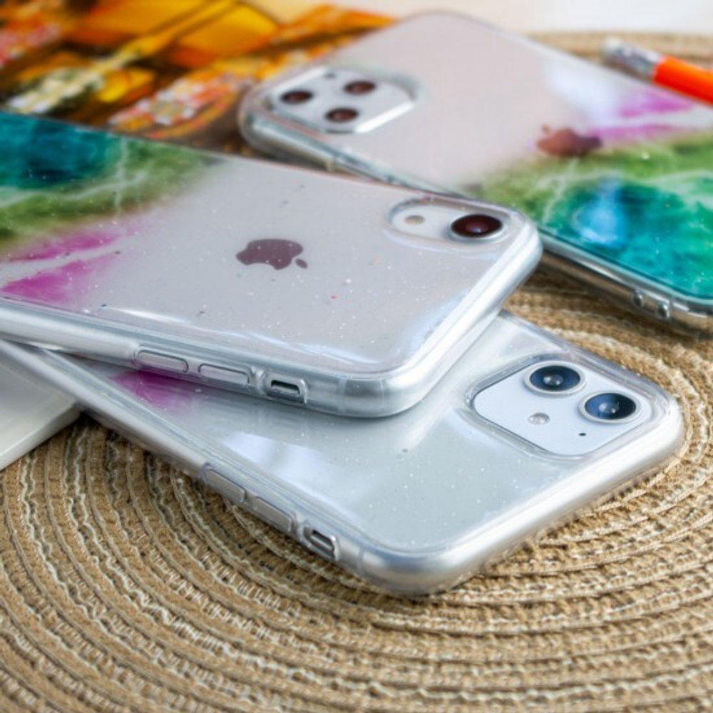 Силиконовый чехол Акварель для Huawei P40 Pro, 011730