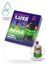Презервативы Luxe Грива Мулата Яблоко черный 1 шт