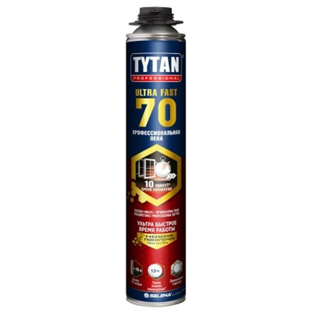 Титан 70 / TYTAN Professional ULTRA FAST 70 пена монтажная