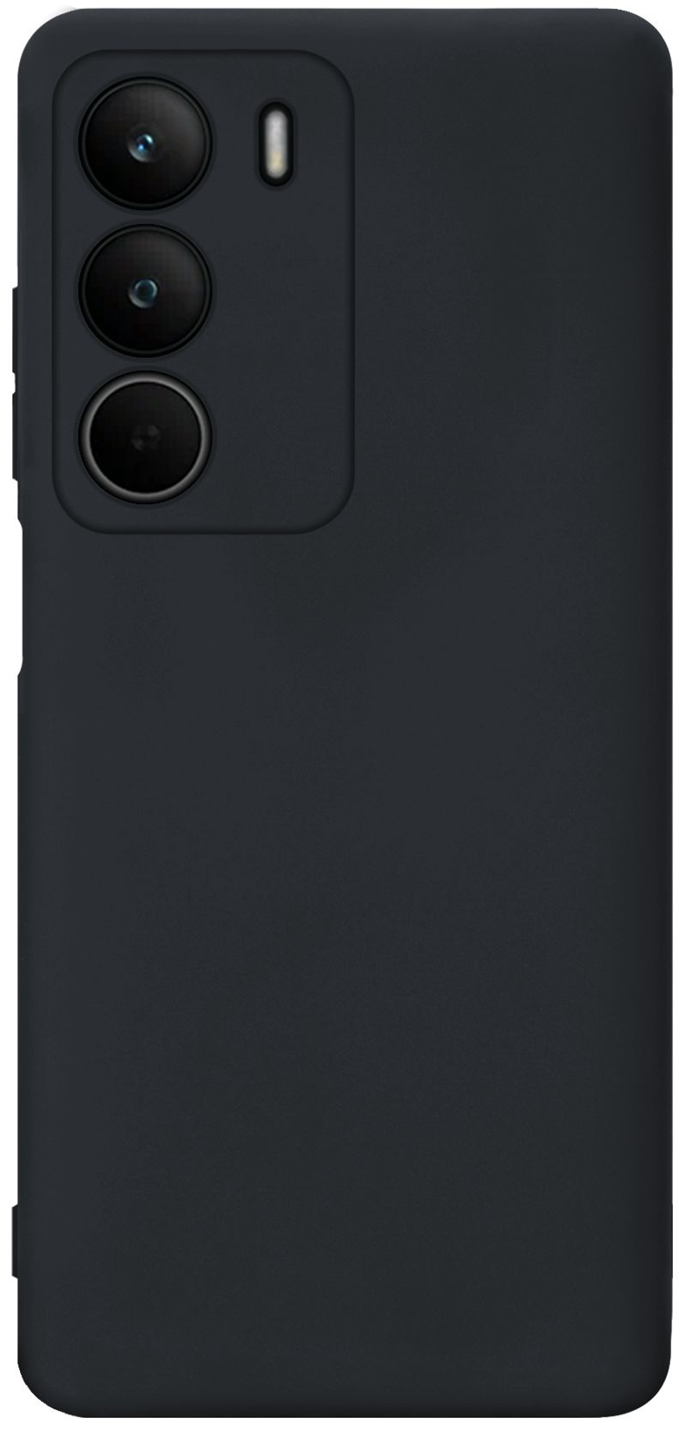 Мягкий Soft Touch чехол из силикона для REALME C71 4G с бархатной подкладкой