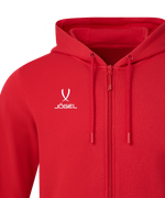 Худи на молнии ESSENTIAL Cotton FZ Hoodie, красный
