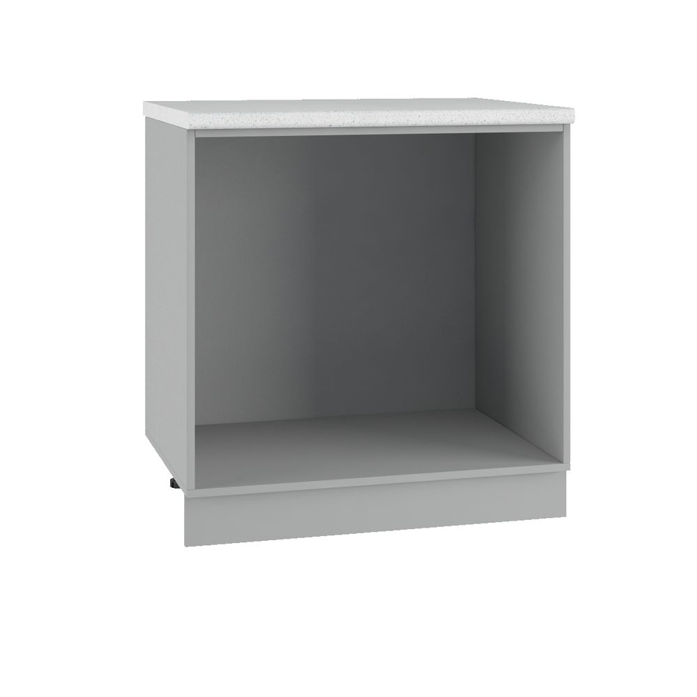 Корпус Шкаф нижний комод (2 ящика) 850*800 (СК2 800) (серый), ДСВ Мебель