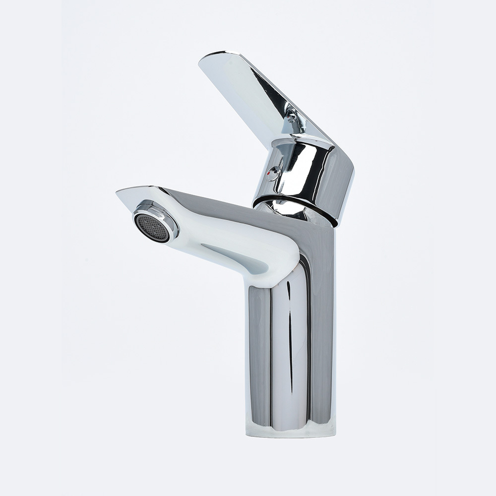 AQM P6111 AQUAme Prato Смеситель для раковины с донным клапаном, хром, однорычажный.