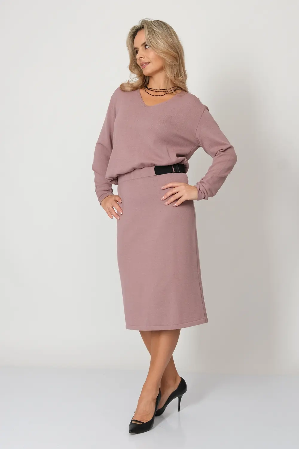 Платье трикотажное LADY STYLE