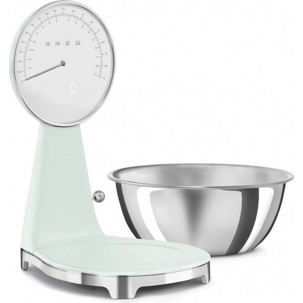 Весы кухонные Smeg KSF01PGWW пастельный зеленый
