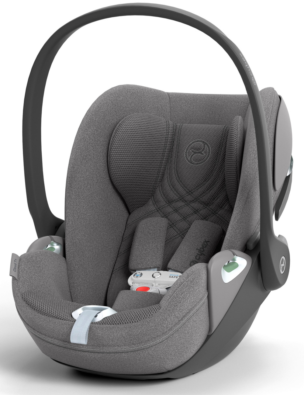 Коляска Cybex Priam IV Matt Black complete Cloud T Mirage Grey Plus Base T 4 в 1 Sepia Black