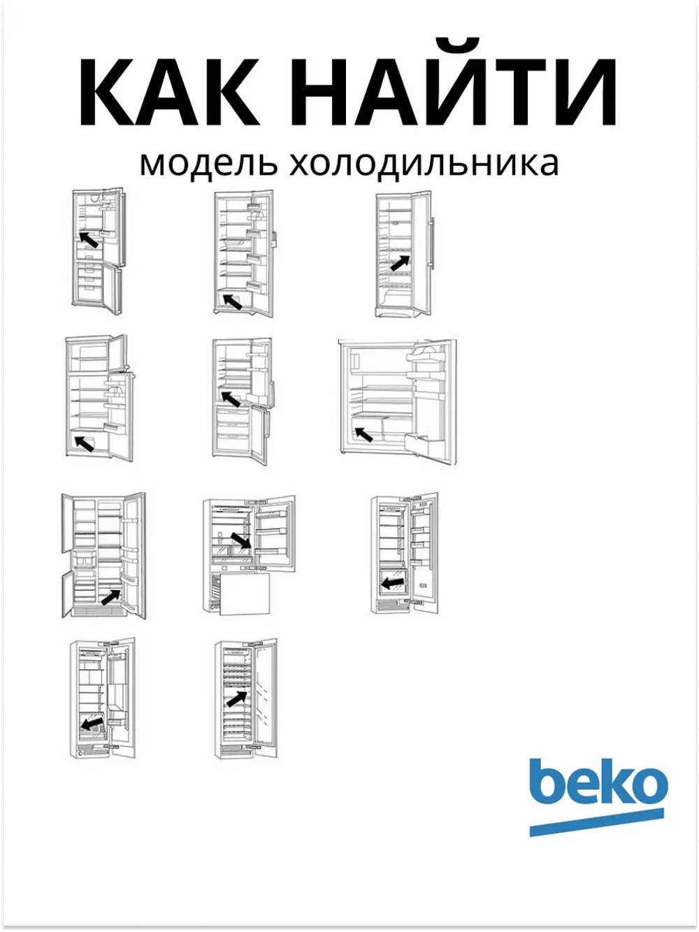 Поддон для талой воды 4893640100 Beko