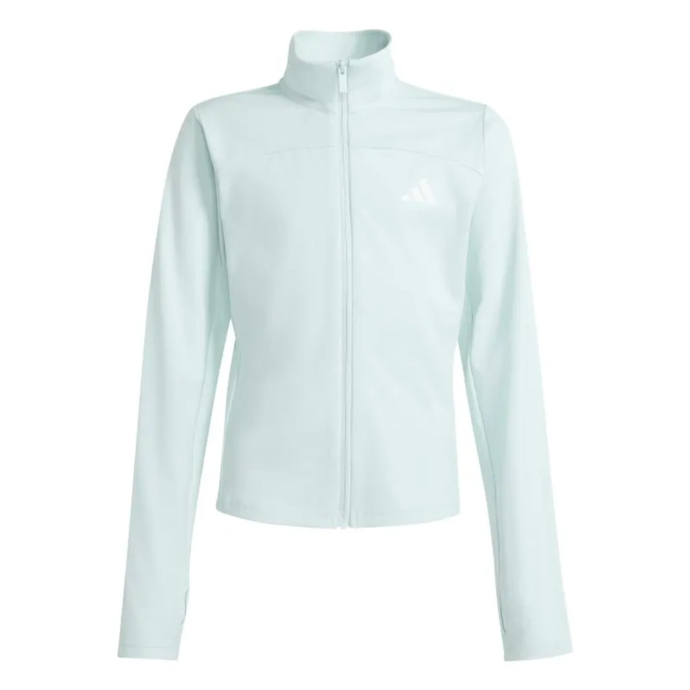 Кофта для девочки теннисная Adidas Kids Essentials Training - halo mint/white