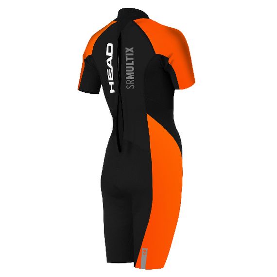 Короткий гидрокостюм женский Head Swimrun Multix Shorty нейлон/нейлон 2,5 мм