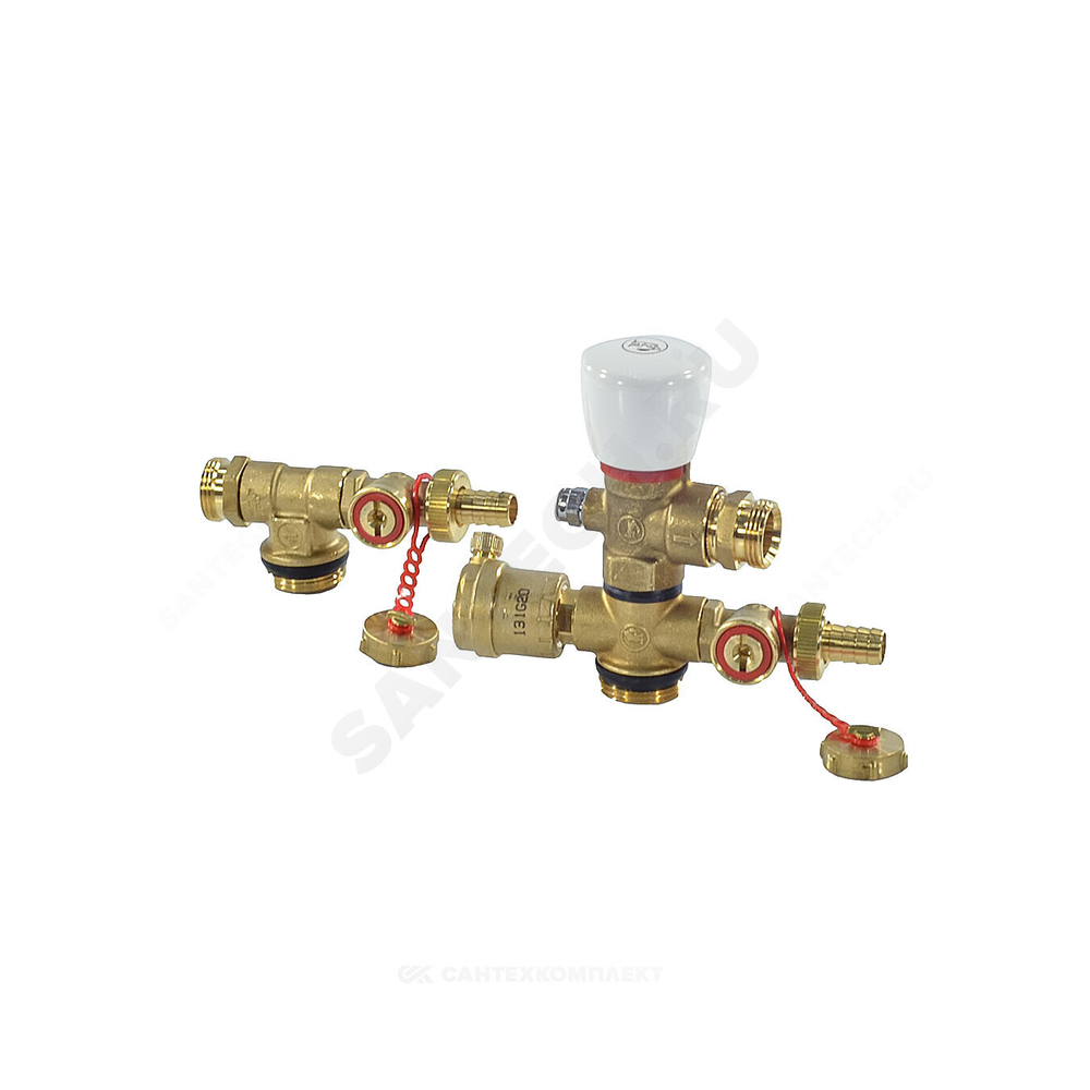Узел насосно-смесительный R557RK 1" комплект байпасс Giacomini R557KY004