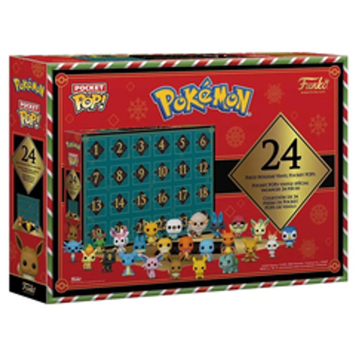 Набор подарочный Funko Advent Calendar! Pokemon. Holiday