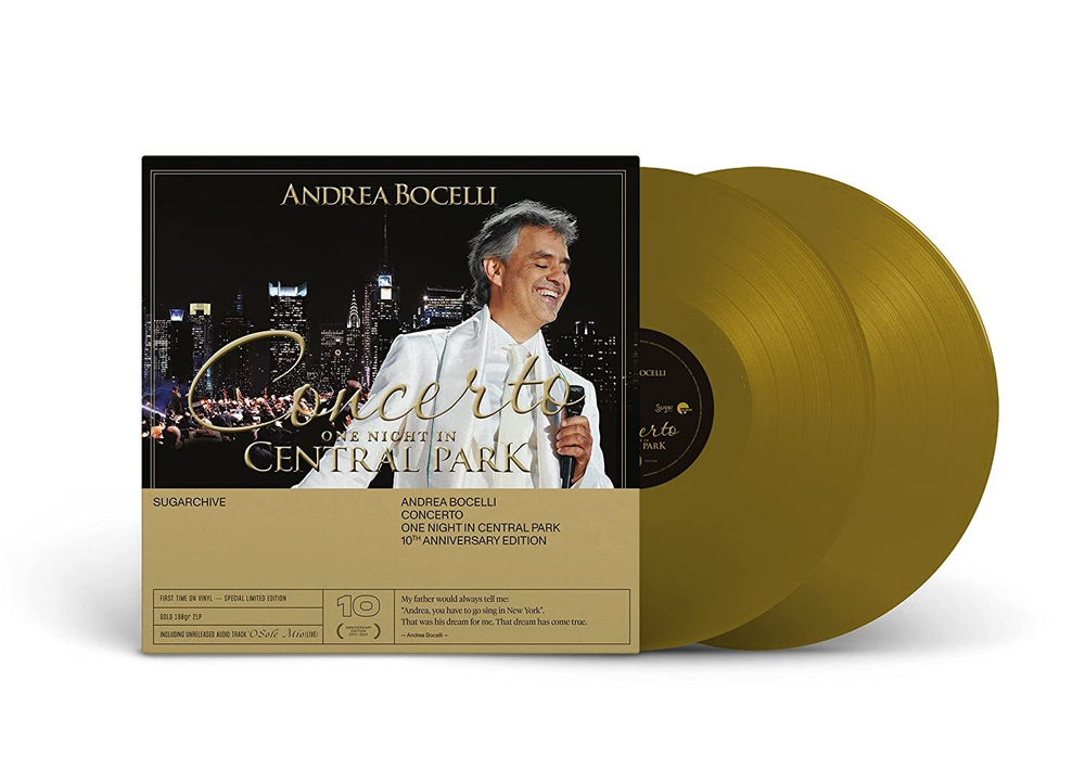 Andrea Bocelli — Concerto (One Night In Central Park) 10th Anniversary Edition (2LP)