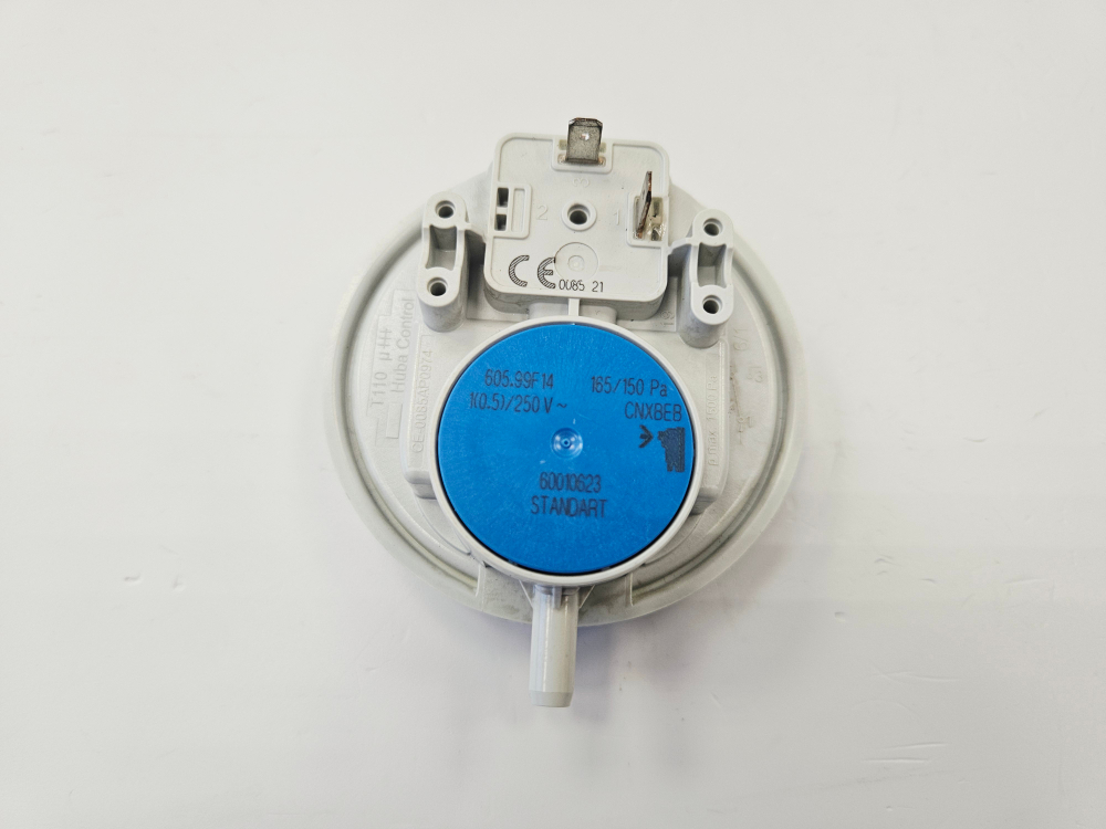Реле давления воздуха (маностат) HUBA (165/150 Pa) для FERROLI Divatech F13D-F24D (RU) (арт. 398907162)