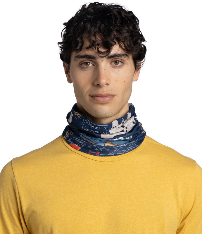 Бандана Buff CoolNet UV Camino Norte Navy Фото 3