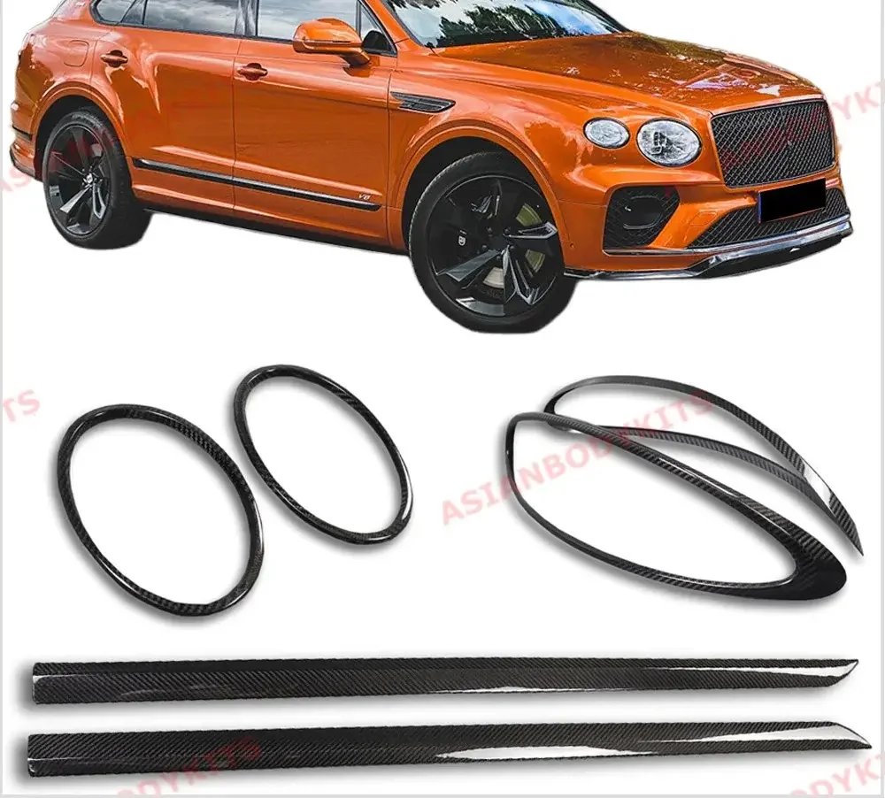 Карбоновые накладки на экстерьер для Bentley Bentayga 2020+ Бентли Бентайга