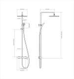 Душевая система Royce Voodoo (RCS-113101GR)