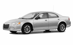 Пороги Dodge Stratus, Chrysler Sebring, Volga Siber (1мм)