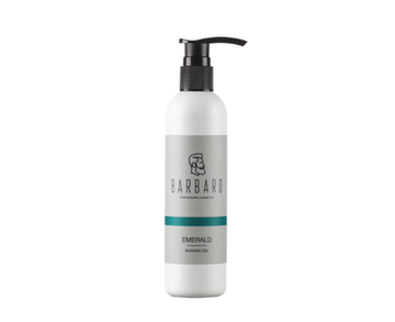 Подарочный набор BARBARO SHAVE №2: Подарочный брендированный тубус BARBARO, Гель для бритья Barbaro Emerald, 200 мл., Масло для бритья Barbaro «Juniper», 100 мл., Бальзам после бритья BARBARO Emerald, 100 мл.