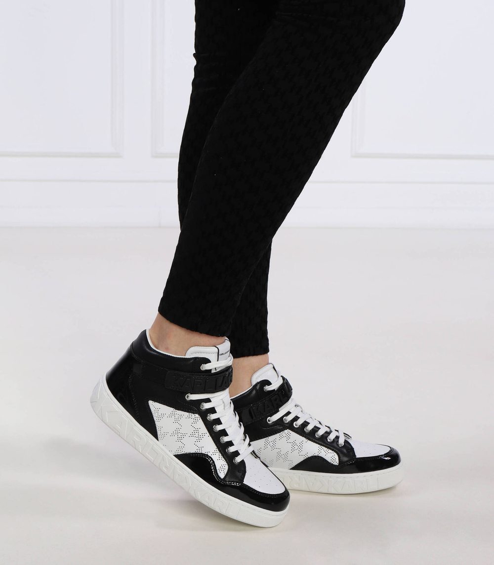 Кожаные кроссовки kupsole iii Karl Lagerfeld - белый(KL61056)
