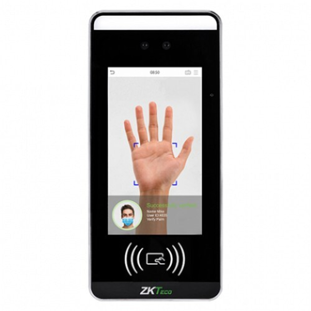 ZKTeco SpeedFace-V5L-RFID [MF] [Wi-Fi] терминал распознавания лиц и ладоней