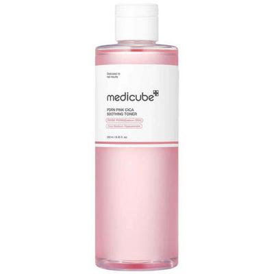 Успокаивающий тонер с ПДРН и центеллой medicube PDRN Pink CICA Soothing Toner (250мл)