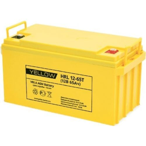 Аккумуляторная батарея Yellow HR 12-65T