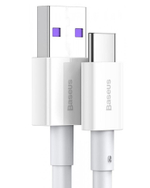 Usb Кабель-зарядка TYPE-C Baseus Superior Series 66W 1м CATYS-02 белый