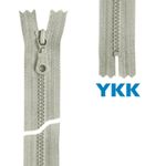 Молния трактор YKK Т5 (5 мм) 1 зам., н/раз., 16 см, цв. 841 молочно-бежевый, уп.10 шт