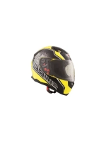 Шлем SHIRO SH881 Byte Yellow Fluor S