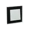 Рамка стеклянная на 1 пост Systeme Electric AtlasDesign Nature Черный матовый ATN331001