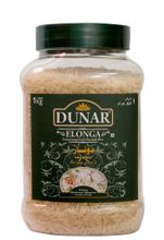 Рис Dunar Басмати Elonga непропаренный банка 1 кг