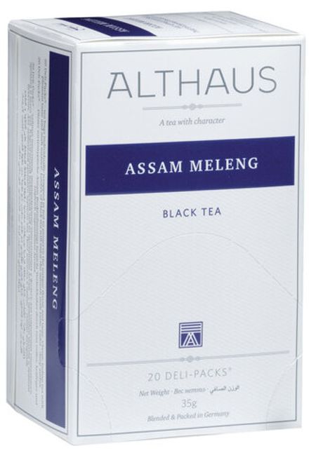 Althaus Assam Meleng Deli Pack чай черный в пакетиках, 20 шт