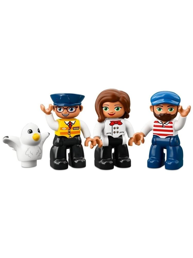 Конструктор LEGO DUPLO Town 10875 Грузовой поезд
