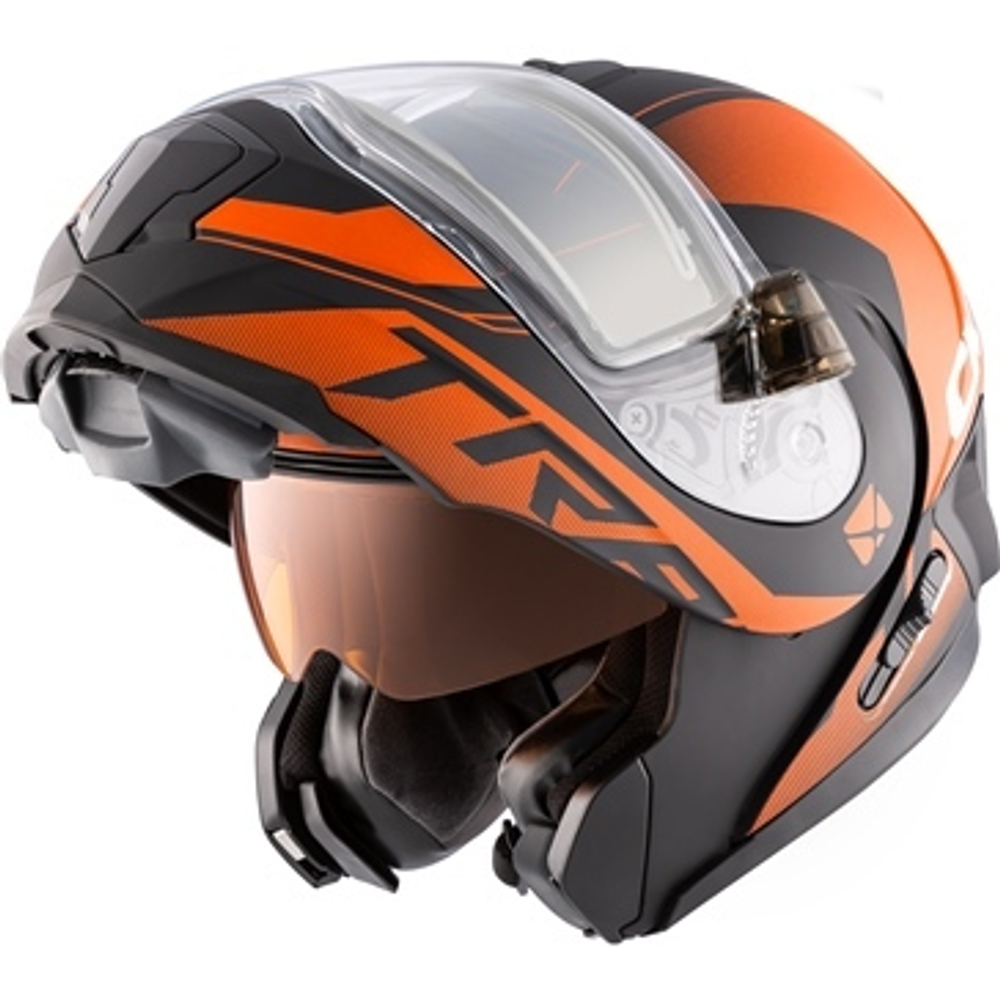 Шлем CKX TRANZ 1.5 AMS EDL CALIBER, двойная линза с электроподогревом