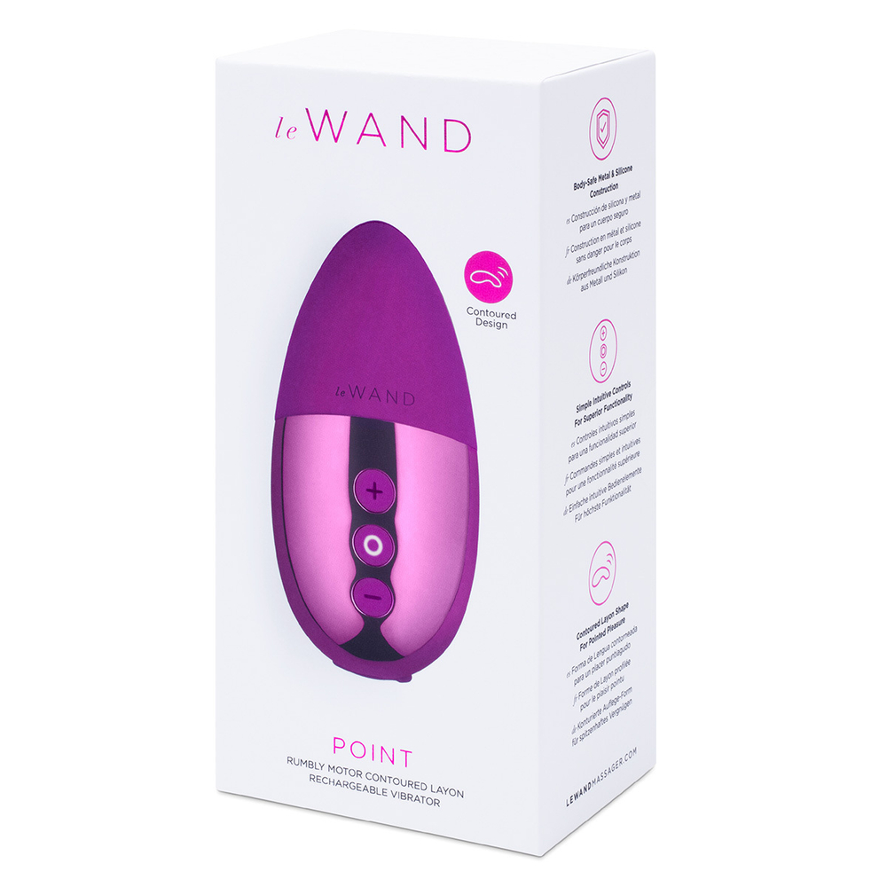 Le Wand Point - Утяжеленный премиум-вибратор, лиловый