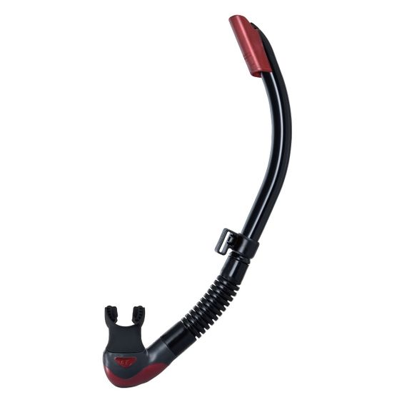 Трубка TUSA SP-170 Platina II Hyperdry черный/красный
