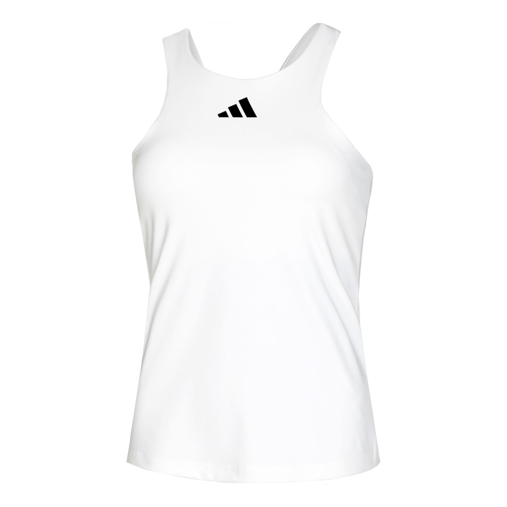 Женская теннисная майка adidas Y- Tank Top Women - White