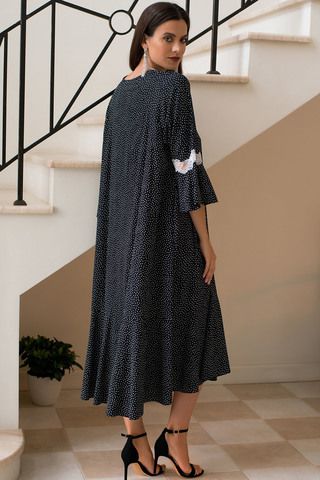 Сорочка 61554 чёрный Laete