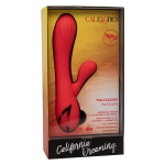 Красный вибромассажер-кролик California Exotic Novelties Palisades Passion SE-4351-25-3