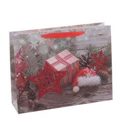 GAEM Пакет подарочный (бумага 230г/м2, блок микс 12шт), L32 W11 H25 см, 4в.